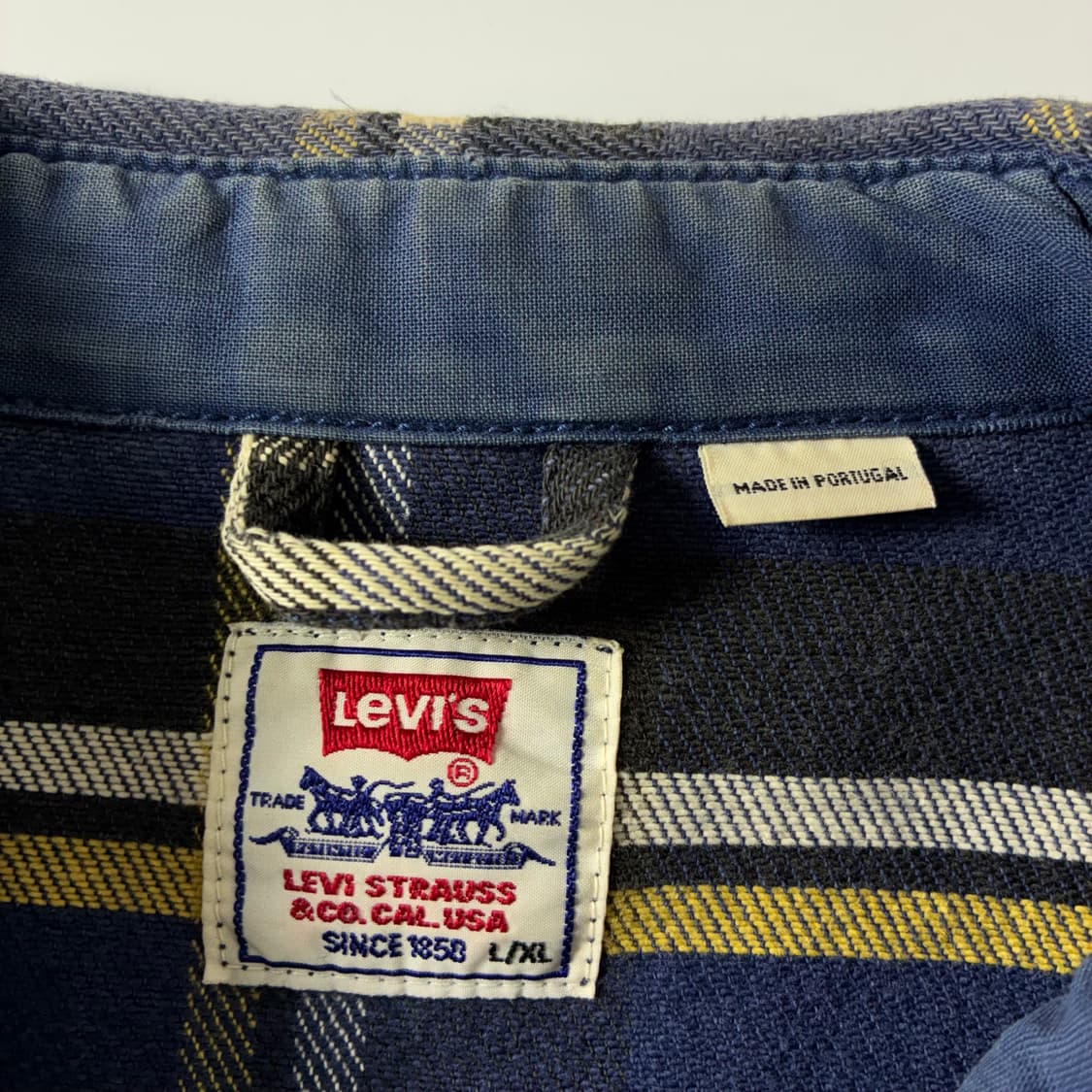 Levi's  리바이스 웨스턴 체크 코튼 자켓  상품이미지5