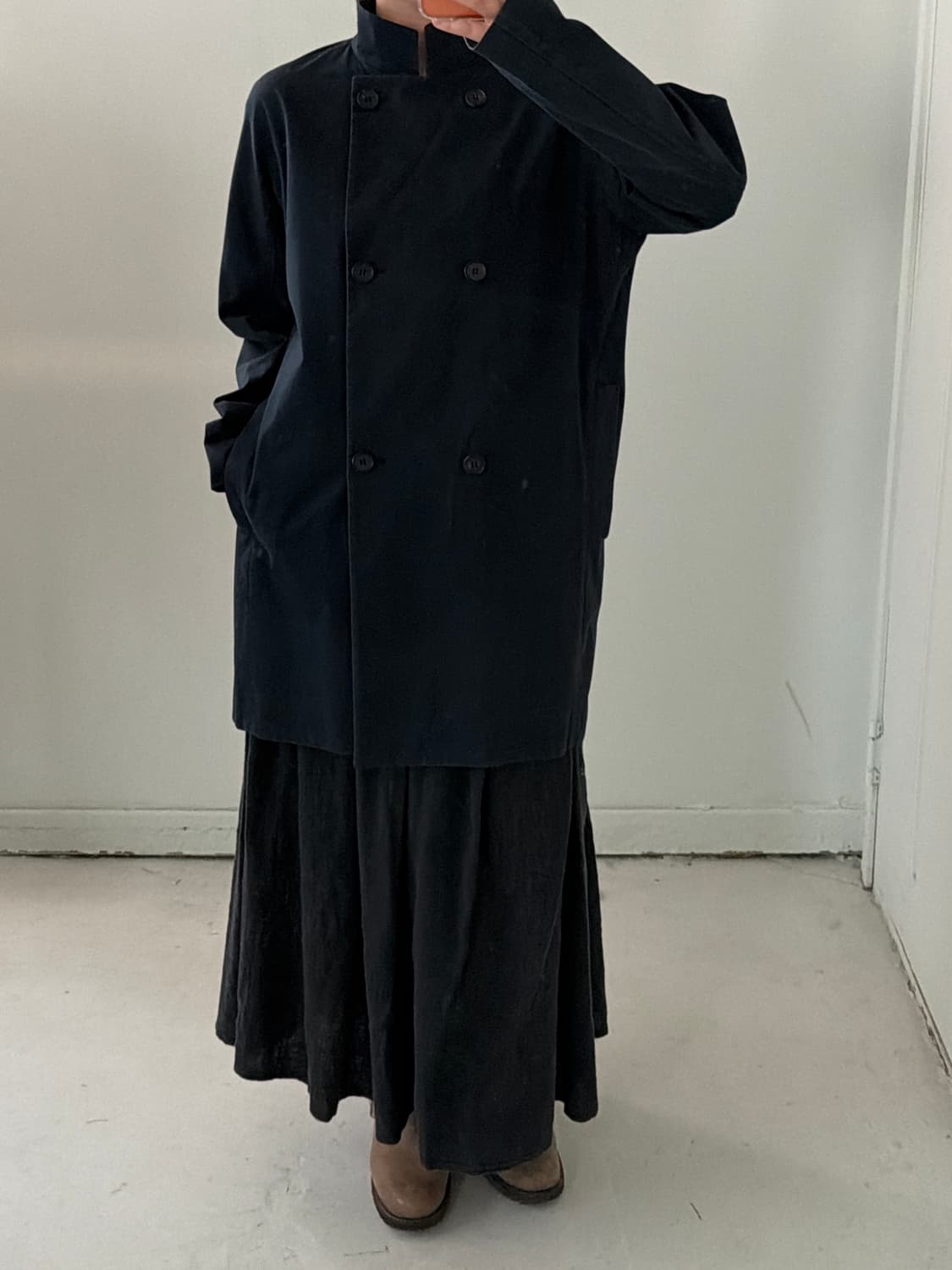 캘빈클라인 더블 브레스트 간절기 자켓 상품이미지3