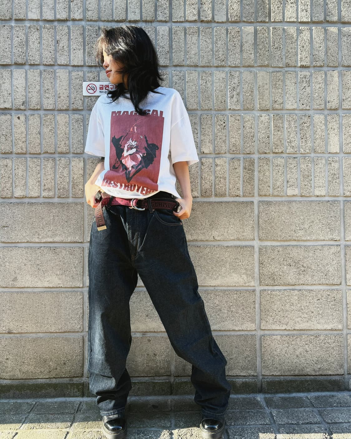 도그타운 오리엔탈 와이드 데님 팬츠 상품이미지6