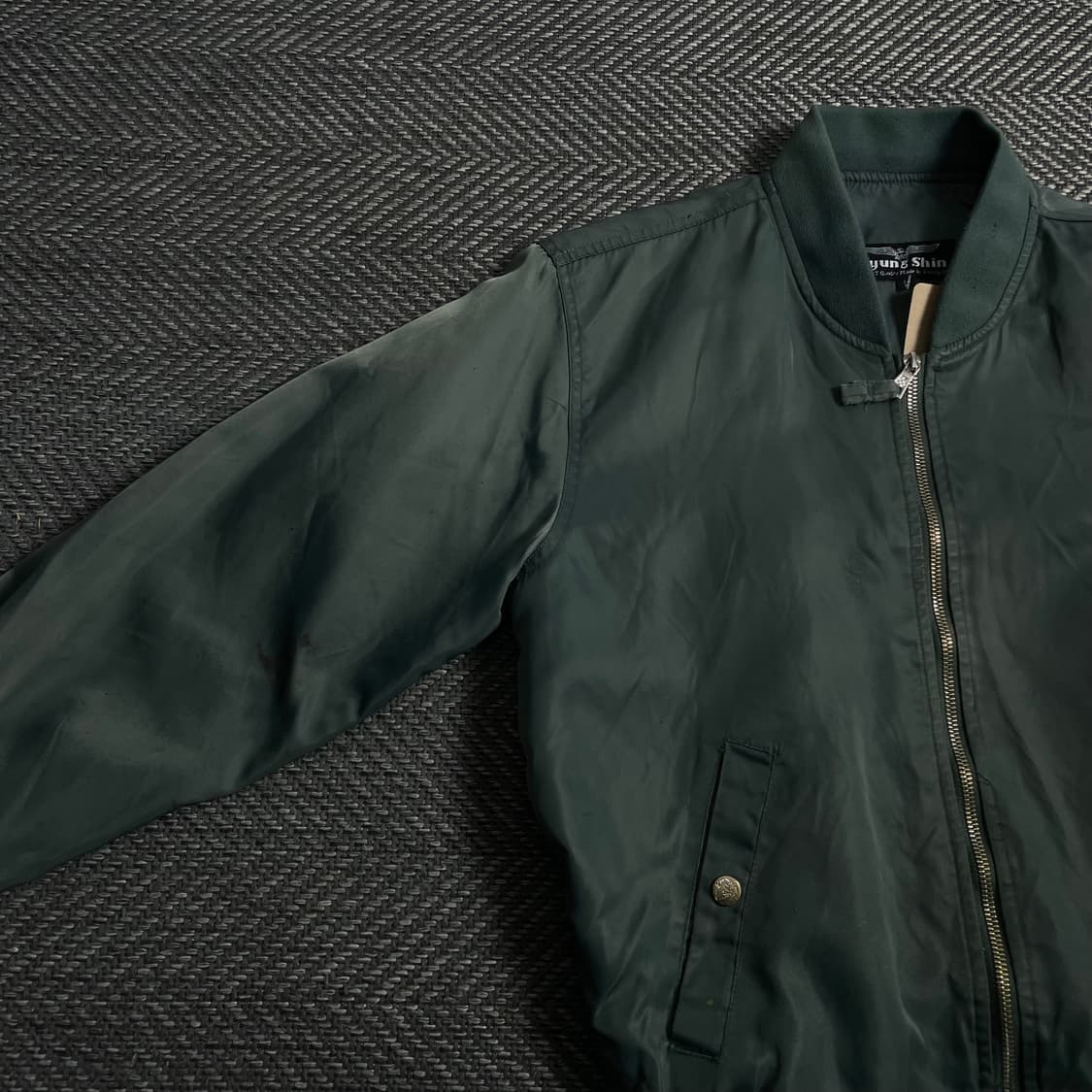Kyung Shin MA-1 항공 점퍼 카키o 4771 상품이미지2