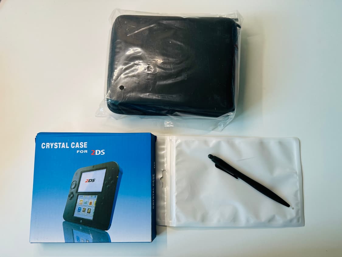 닌텐도 2DS 식빵 클리어 블랙 박스셋 + 구성품들 판매 (3DS) 상품이미지9