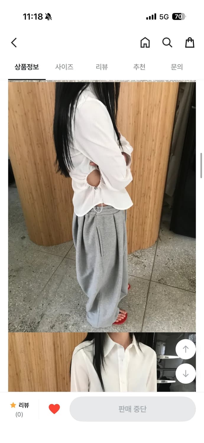 26SS 신상 위아 파피 팬츠 그레이 FREE 상품이미지6