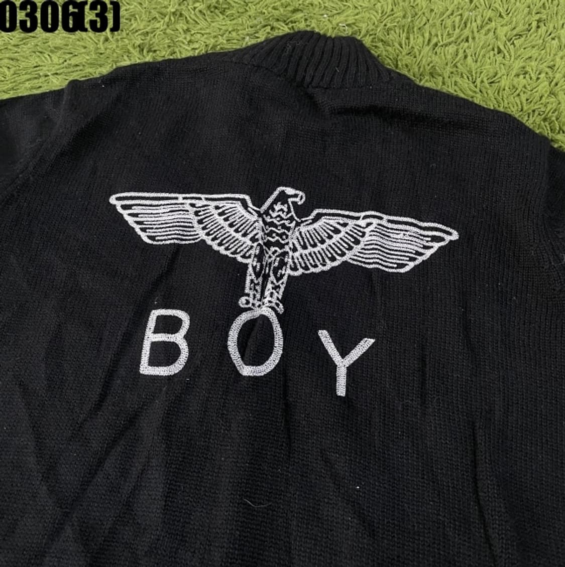 보이런던 니트 집업 자켓 상품이미지8