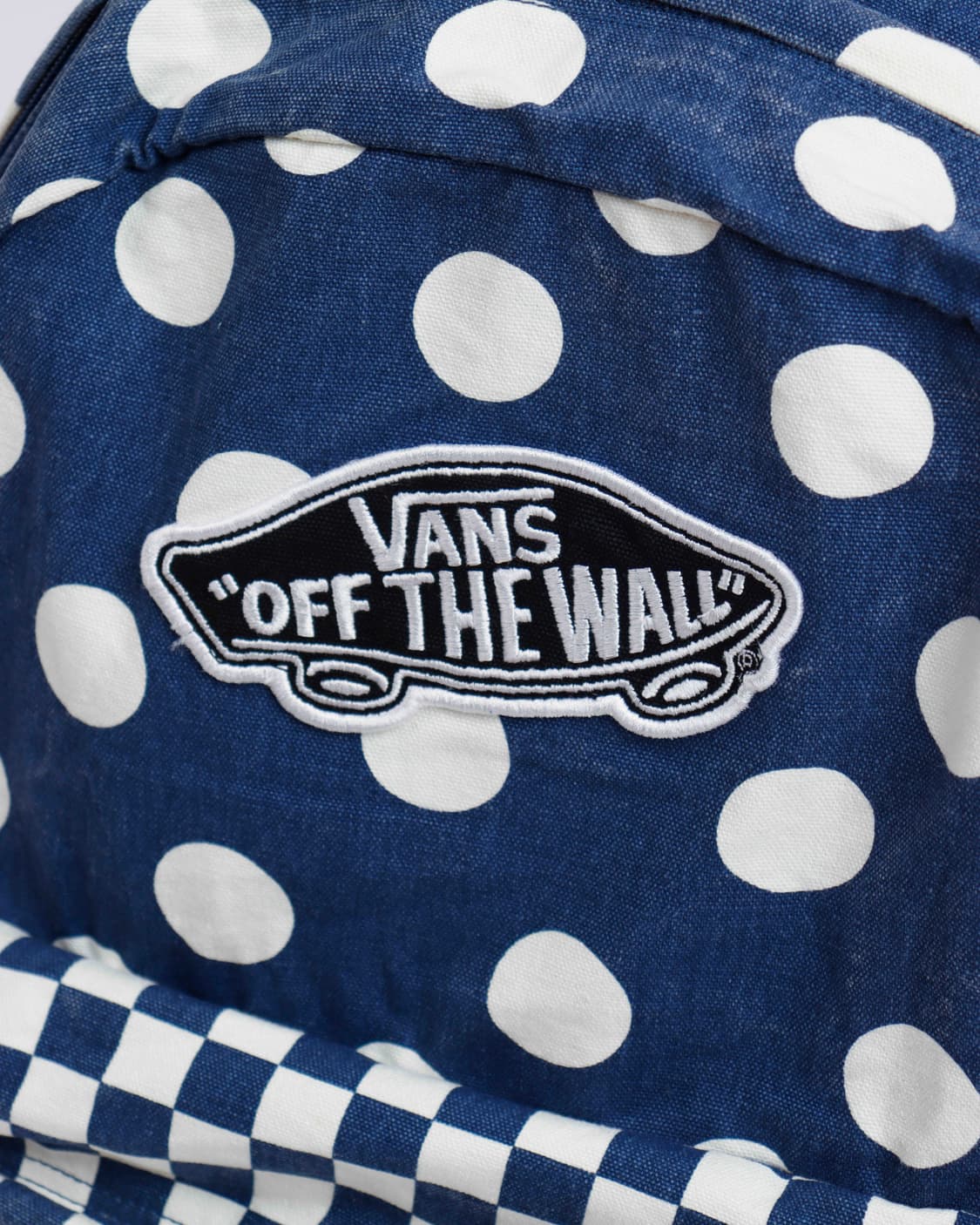[VANS] 폴카도트 x 체커보드 데님 백팩 상품이미지2