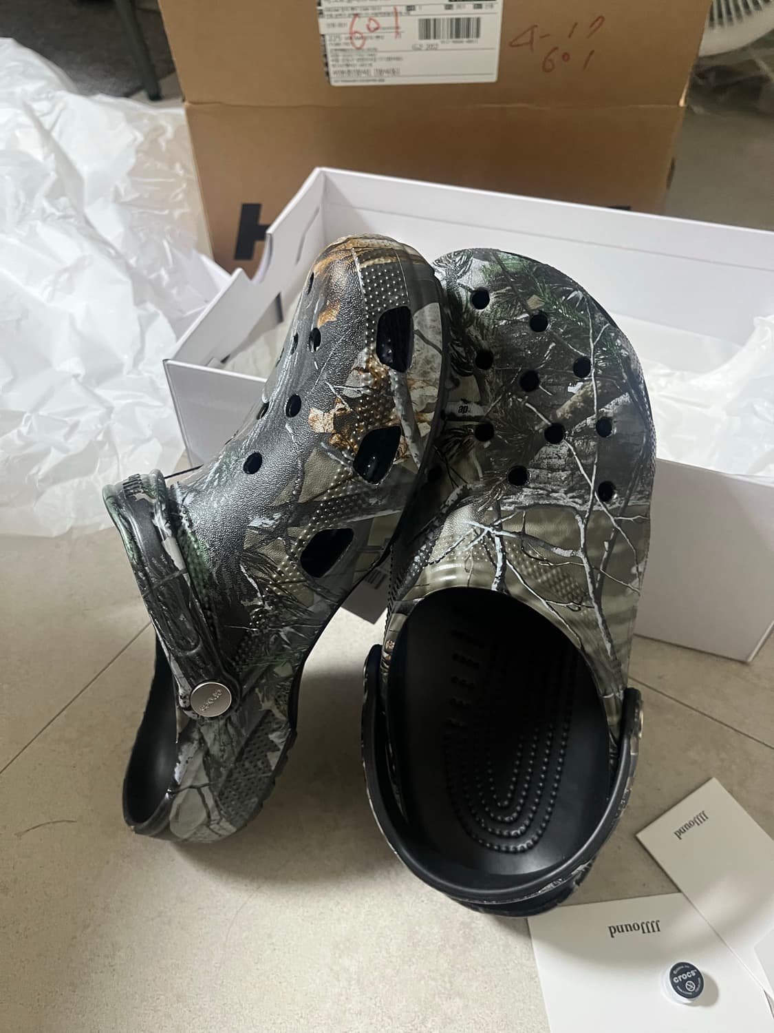 JJJound × Crocs 자운드 크록스 리얼트리 카모 클로그(280) 상품이미지3