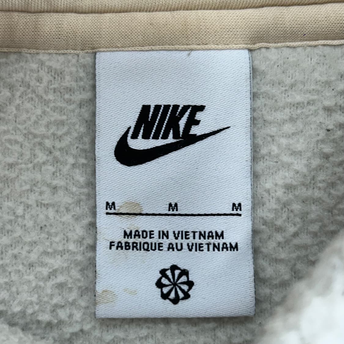 Nike 나이키 백 빅스우시 아이보리 후리스 상품이미지5