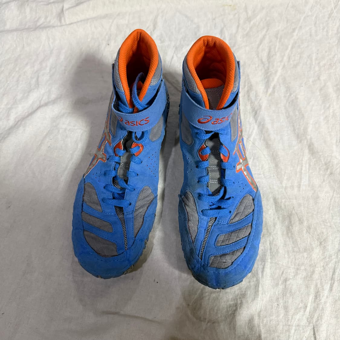 아식스 어그레서 2 레어 더스티 블루 레슬링 신발  상품이미지1