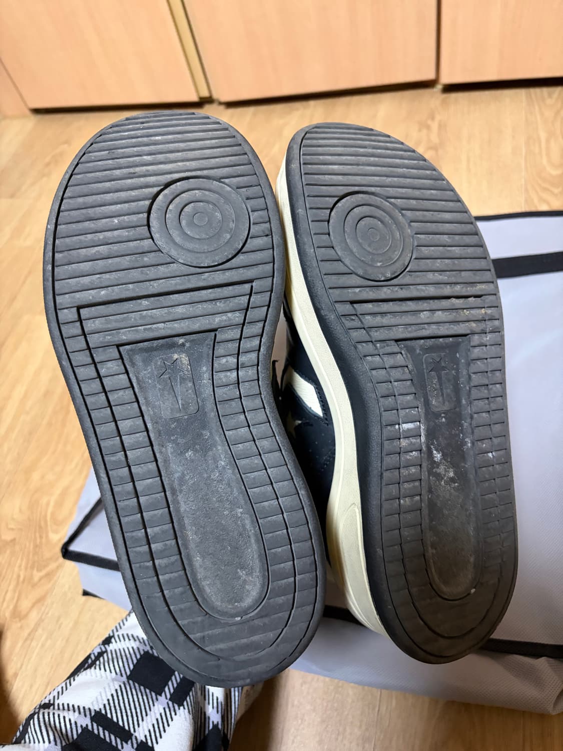 (270) 컨버스 x 다크쉐도우 터보웨폰 블랙 크림 상품이미지5