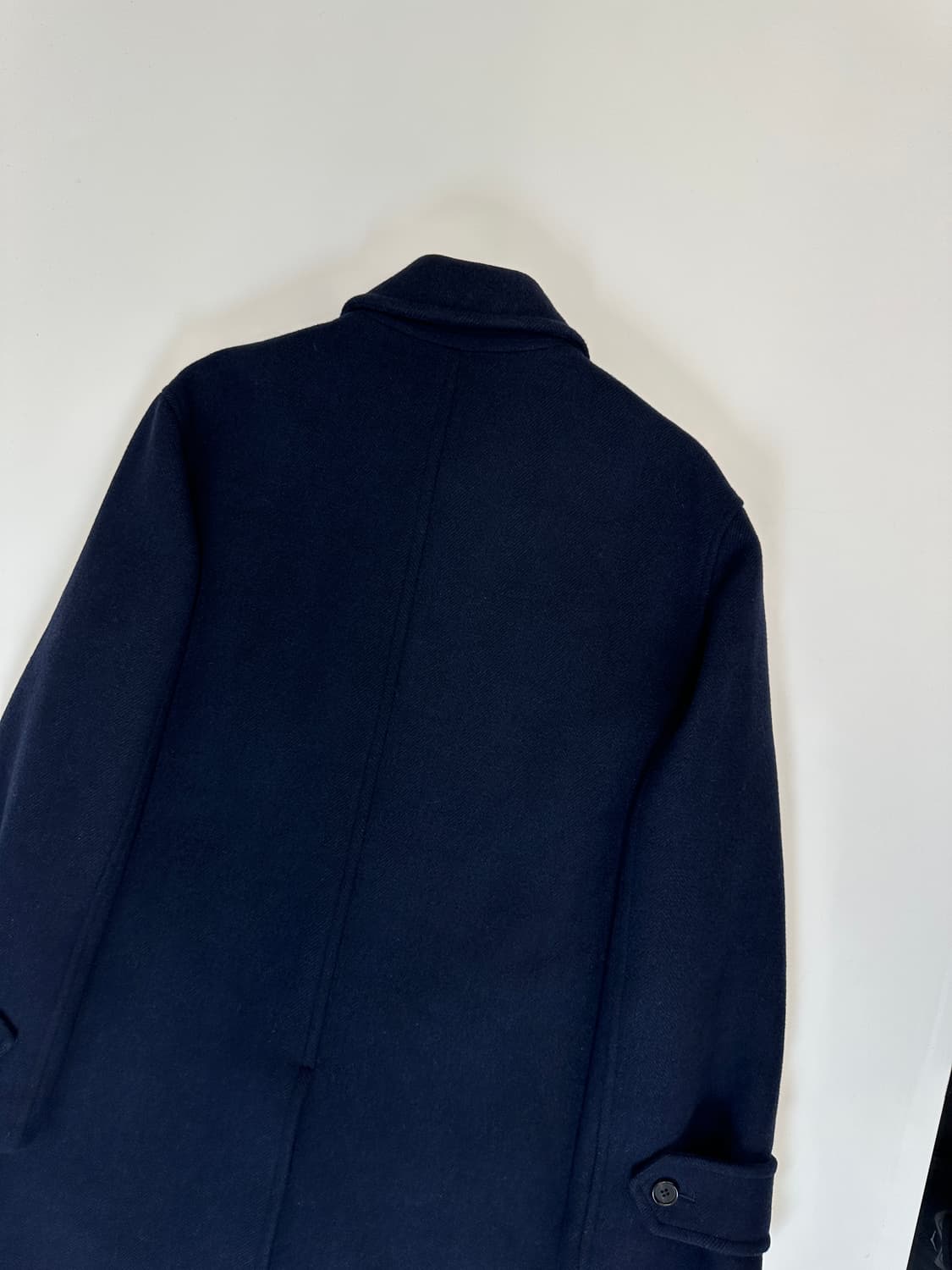 채드프롬 해링본 네이비 울싱글코트 M 상품이미지4