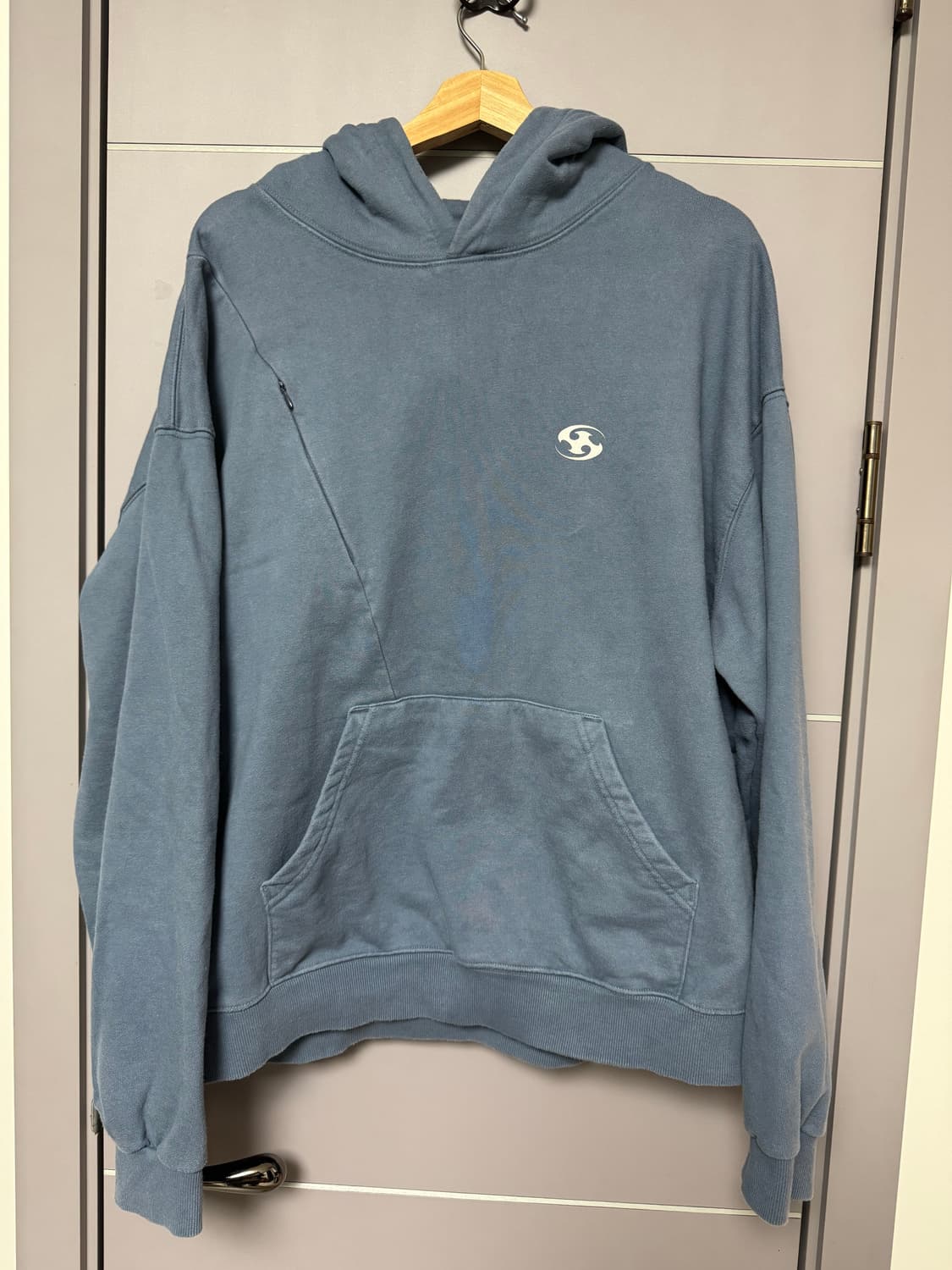 산산기어 후드티 미드나잇 블루 105사이즈 상품이미지4