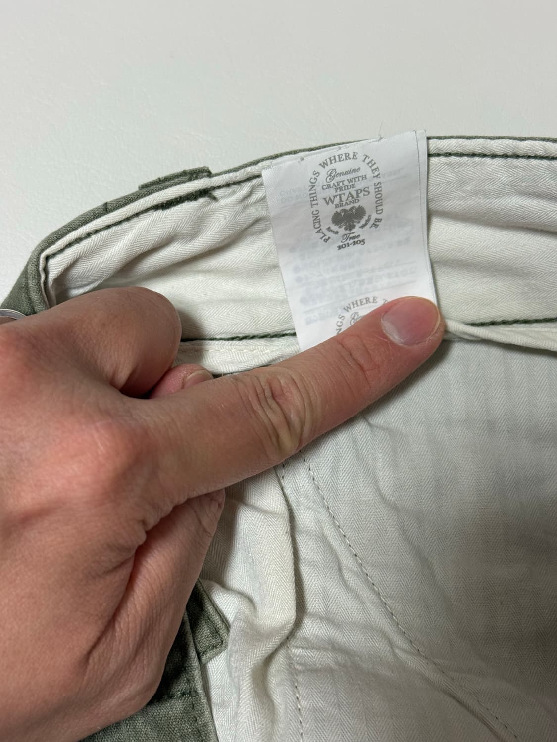 WTAPS 더블탭스 버즈 스키니 코튼 팬츠 3 상품이미지10