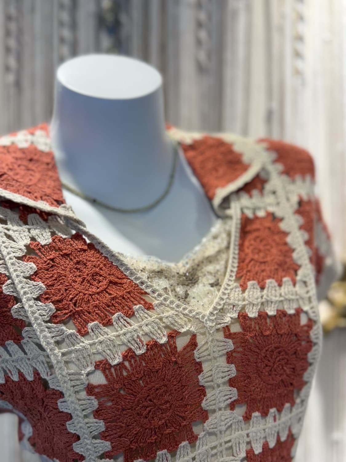 Floral Crochet Knit 0085 상품이미지4