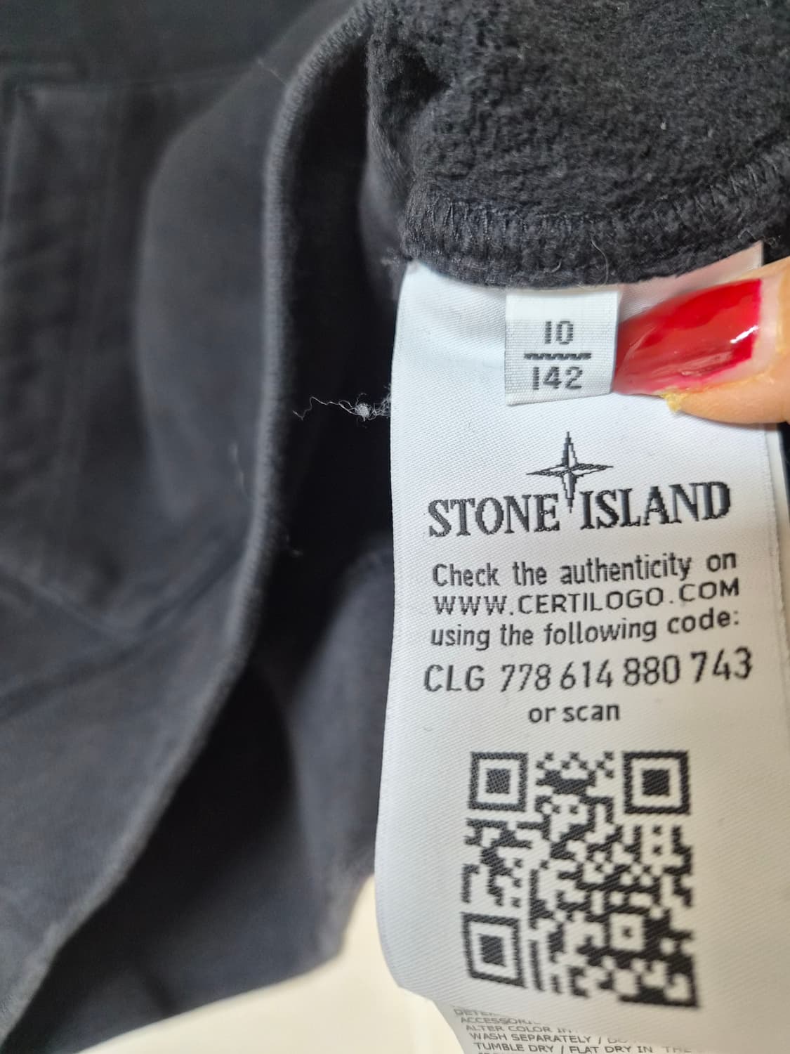 스톤아일랜드 정품 키즈 후드 10y 상품이미지5