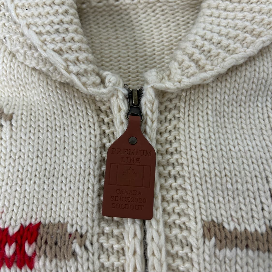 빈티지 헤비울 댄스 코위찬 가디건 상품이미지5