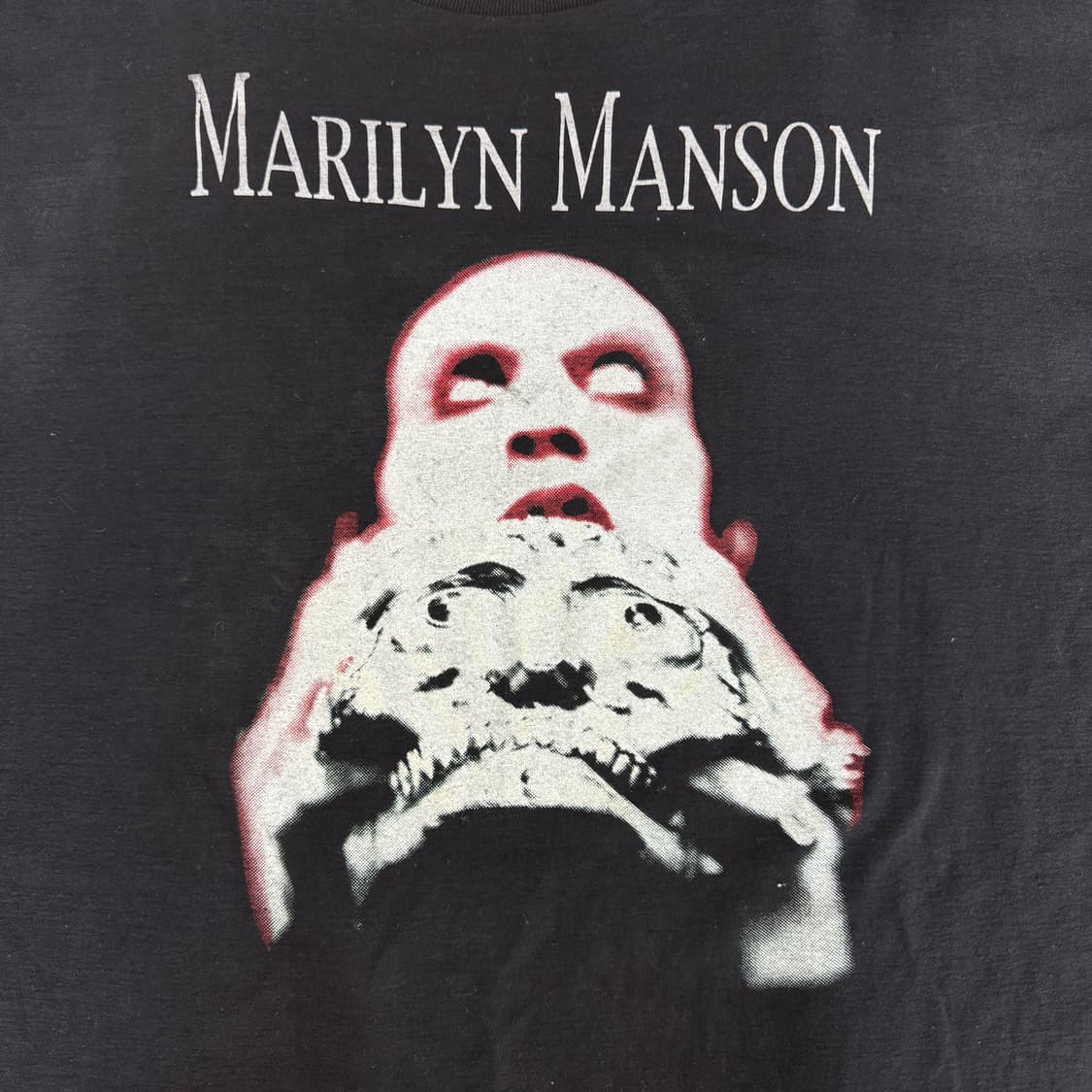 빈티지 90s Marilyn Manson 마릴린 맨슨 롱슬리브 티셔츠 상품이미지4