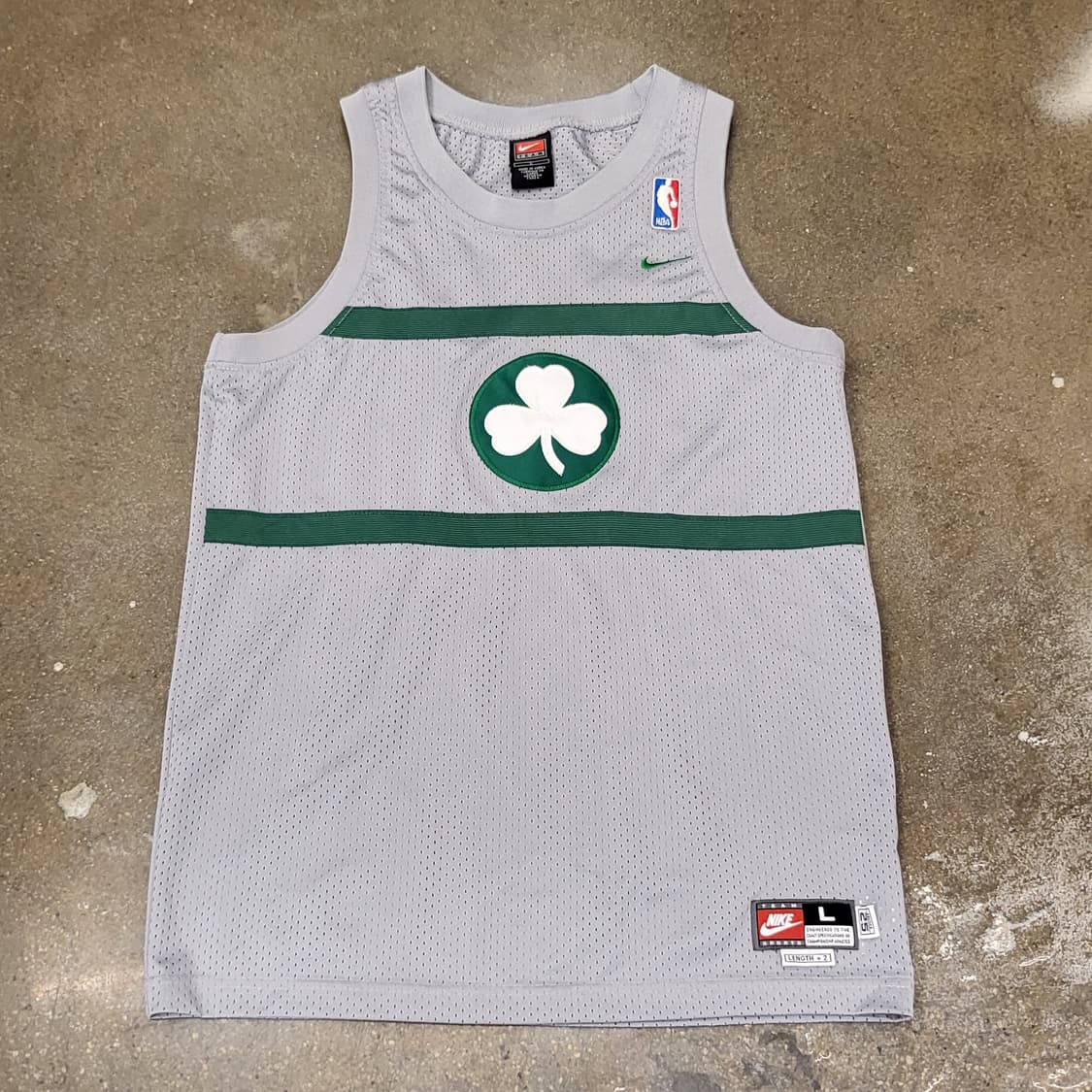 90s USA 나이키 NBA 셀틱 농구져지 농구유니폼 민소매 나시  상품이미지1