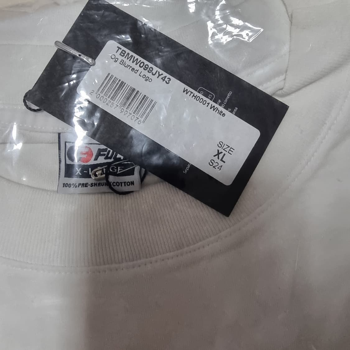 fuct 흰색 티셔츠 XL 사이즈 상품이미지2