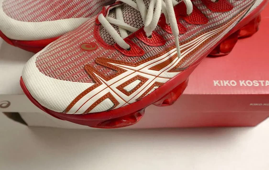 아식스 x 키코 코스타디노브 젤 퀀텀 레비트랙 애플 레드 (280) 상품이미지8