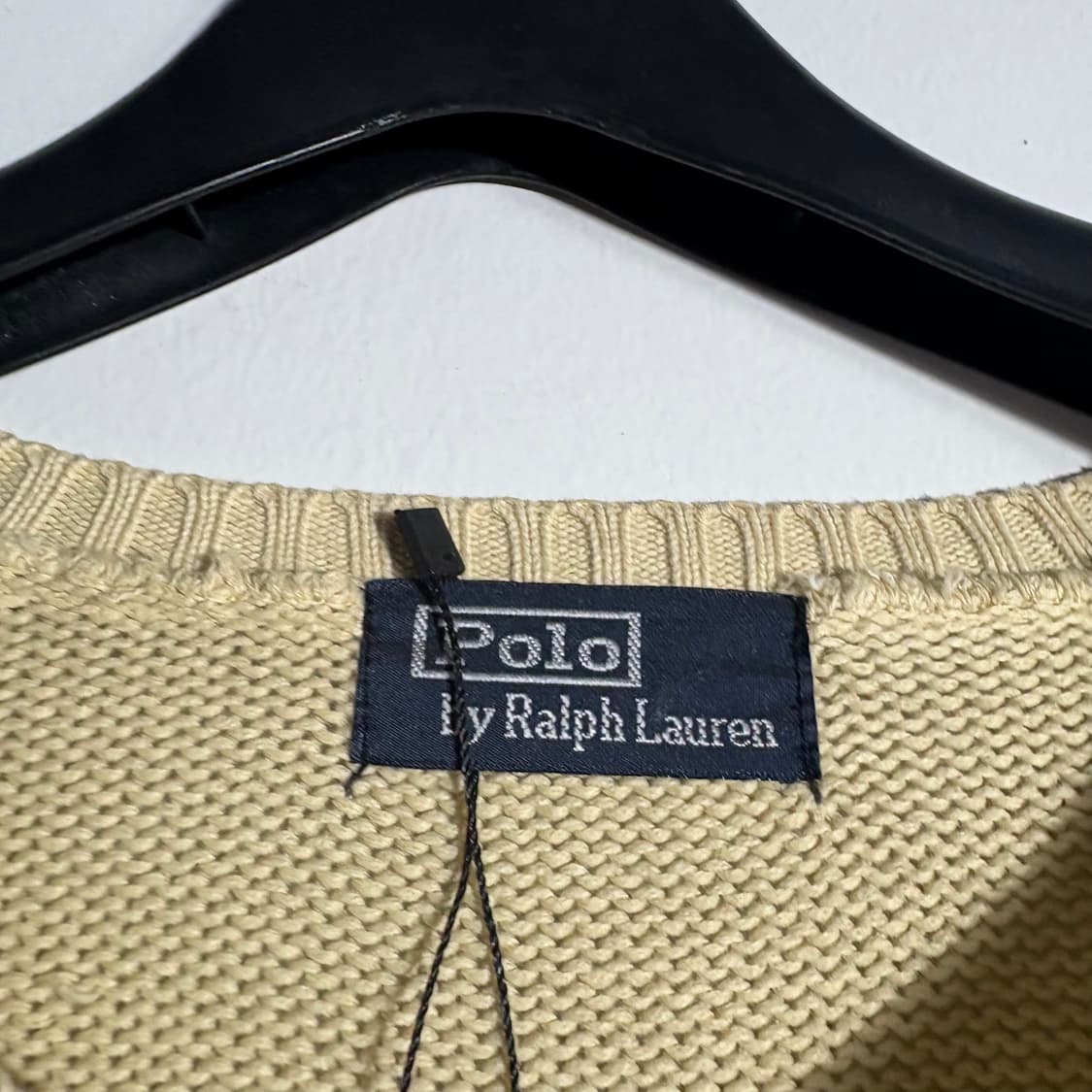 폴로 랄프로렌 베이지 니트 스웨터 (무료배송) 상품이미지3