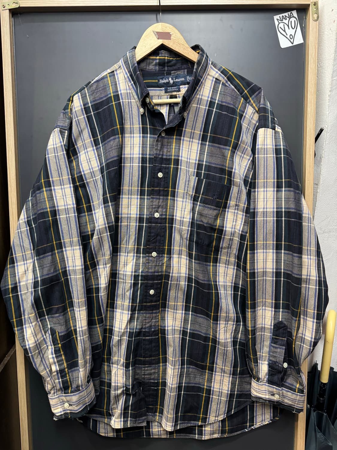 90s Polo Ralph Lauren Big shirts XL 상품이미지1