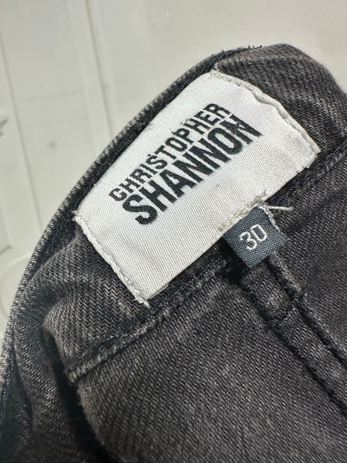 크리스토퍼 섀넌 CHRISTOPER SHANNON 버튼 디테일 팬츠 상품이미지3