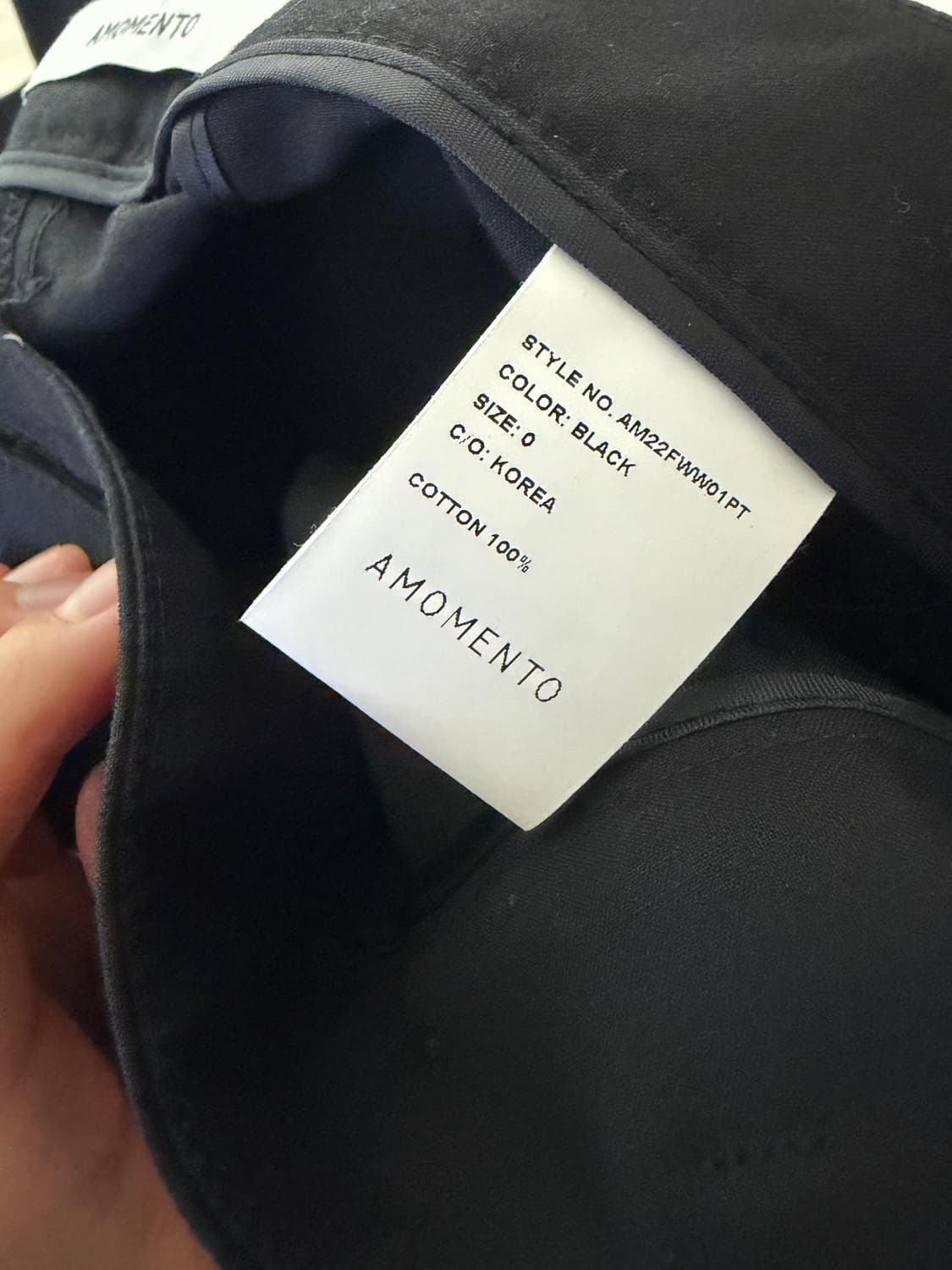 아모멘토 가르송 스냅 팬츠 상품이미지9