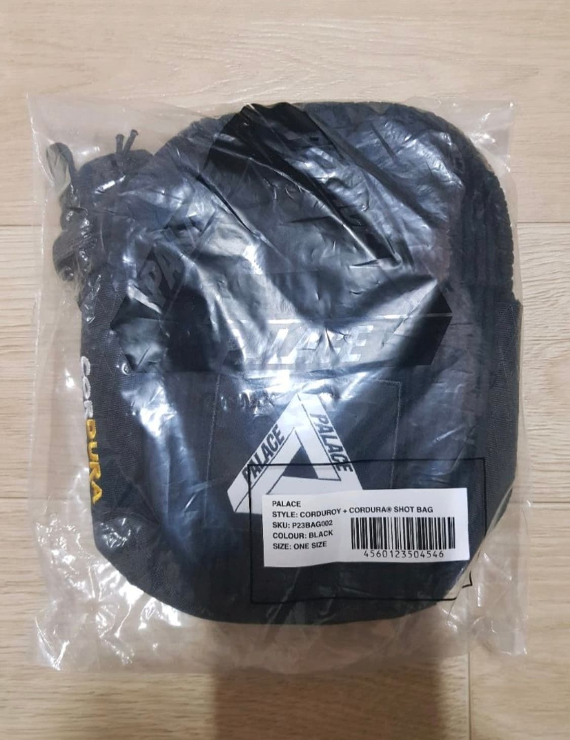 팔라스 코듀로이 샷 백 블랙 새상품 코듀라 샷백 palace 상품이미지2