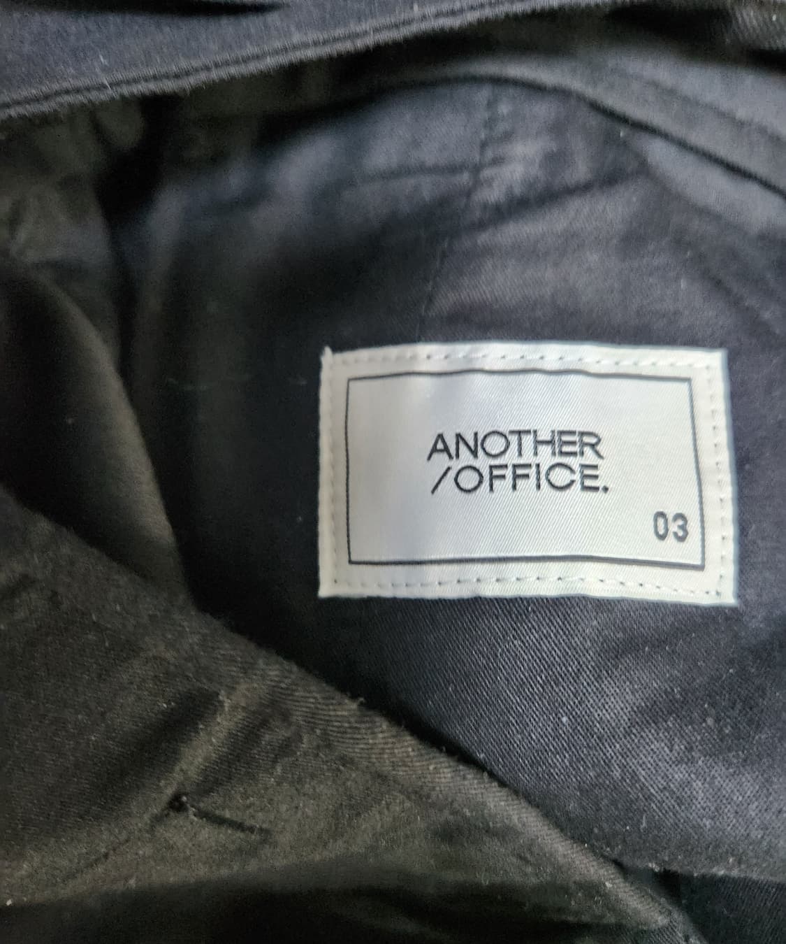 어나더오피스 산티아고 슬랙스 블랙 03사이즈 상품이미지3