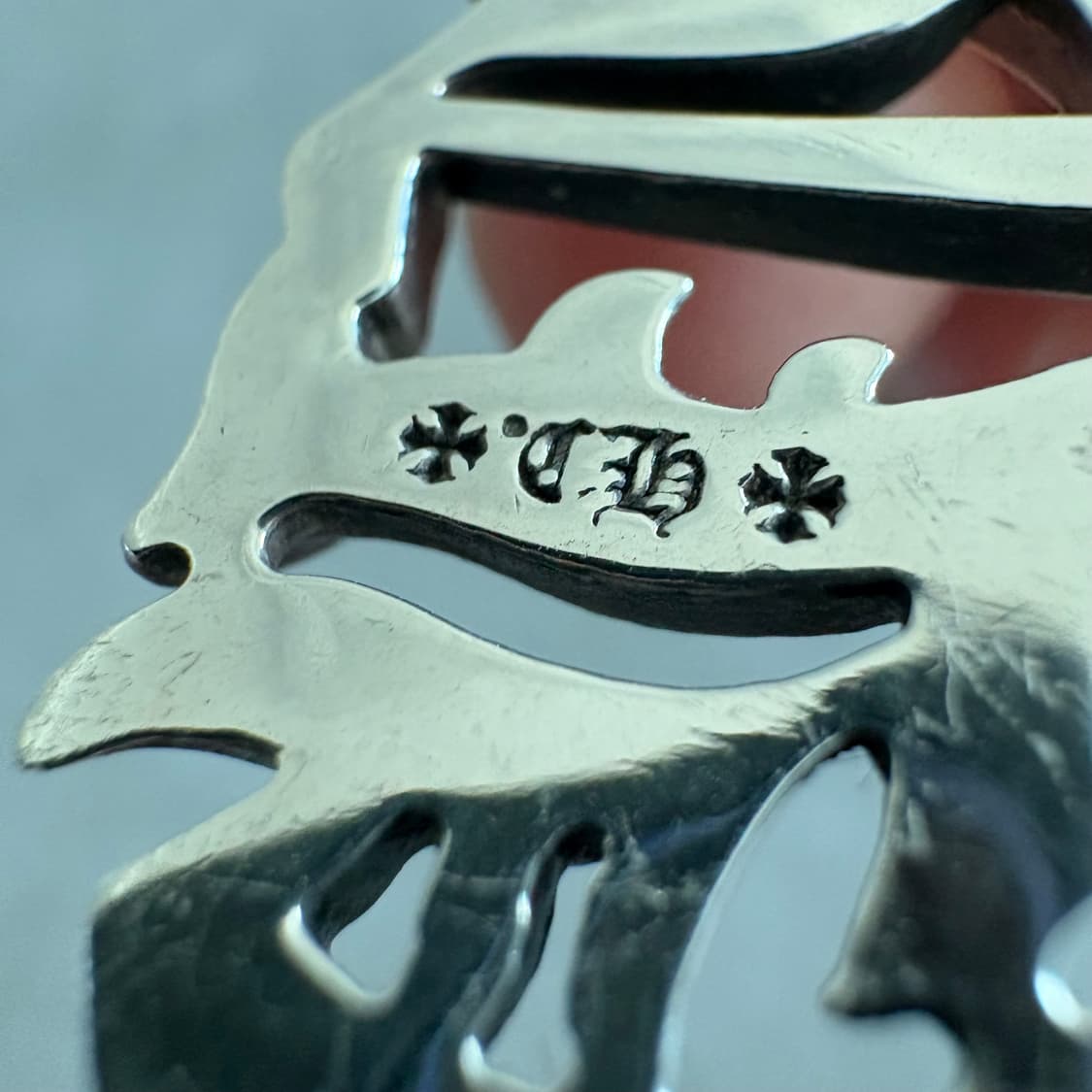 크롬하츠 CH 버티컬 로고 펜던트 상품이미지4