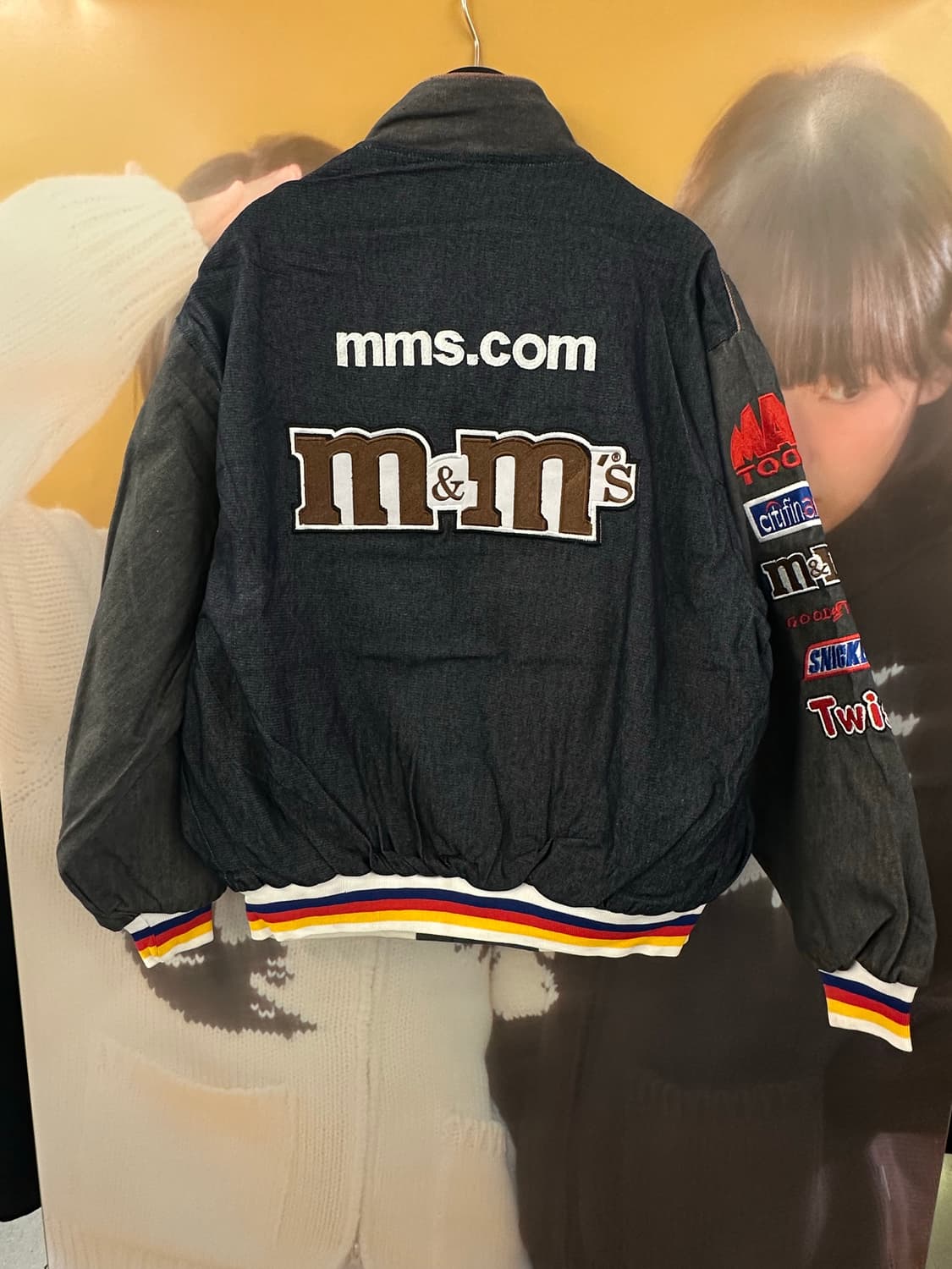 VINTAGE m&m 차콜레이싱자켓 상품이미지4