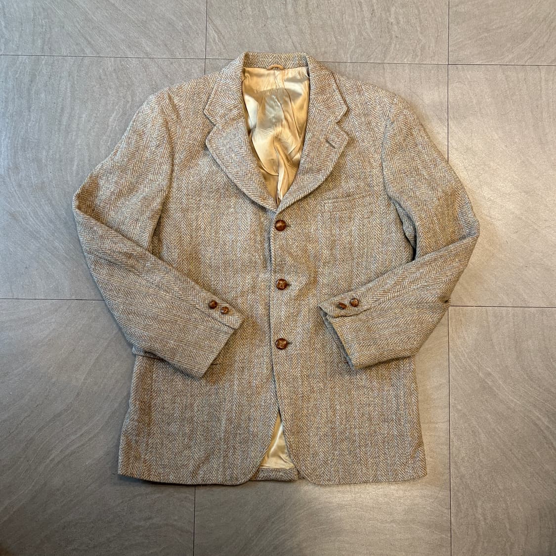 빈티지 해리스트위드 울 자켓  상품이미지1