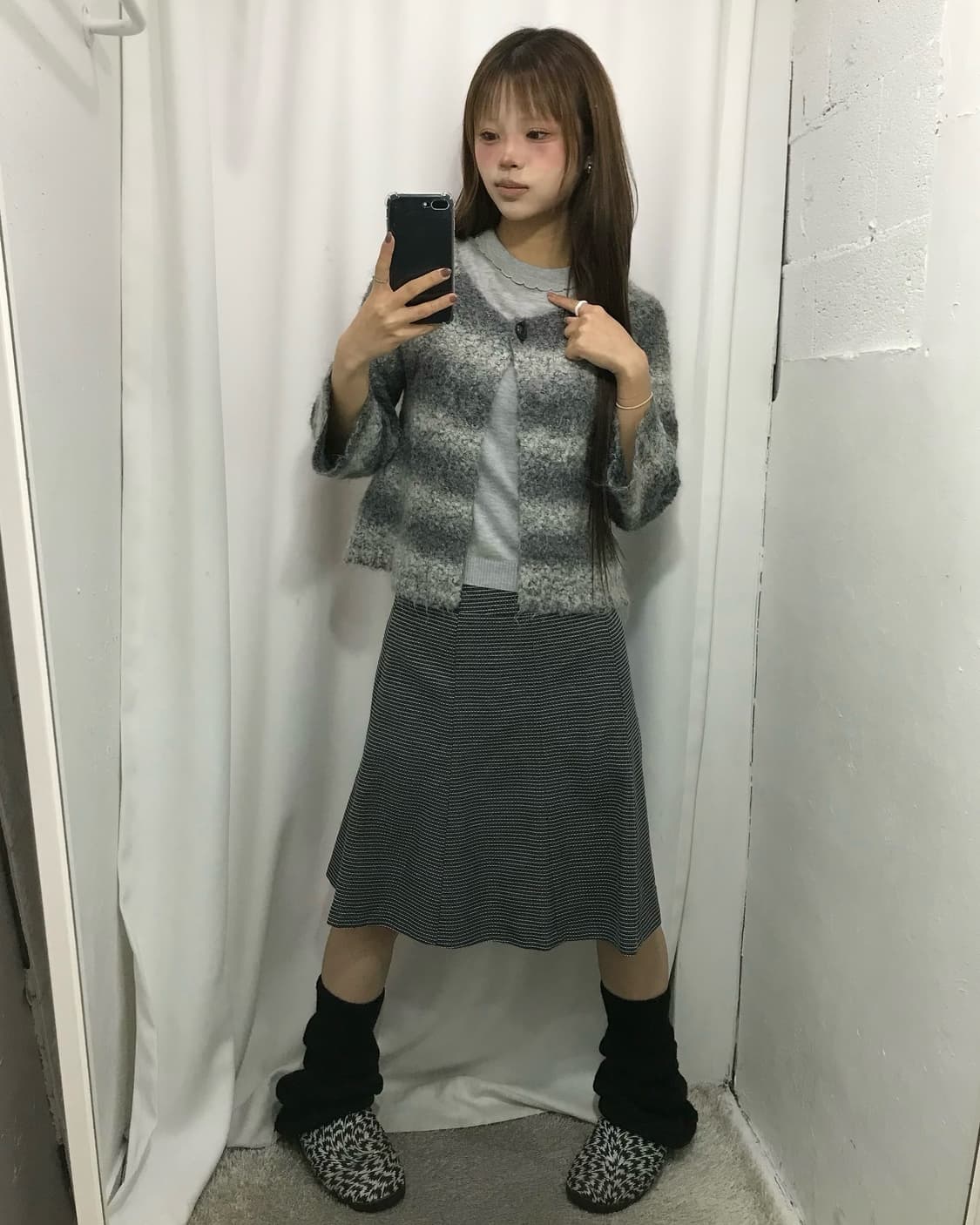 🖤폼폼 코트 코디 세트🩶 상품이미지3