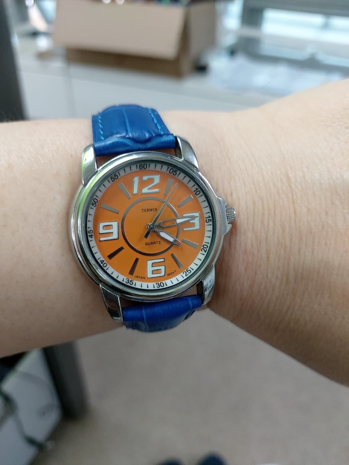 테르너 남성 가죽 시계  상품이미지4