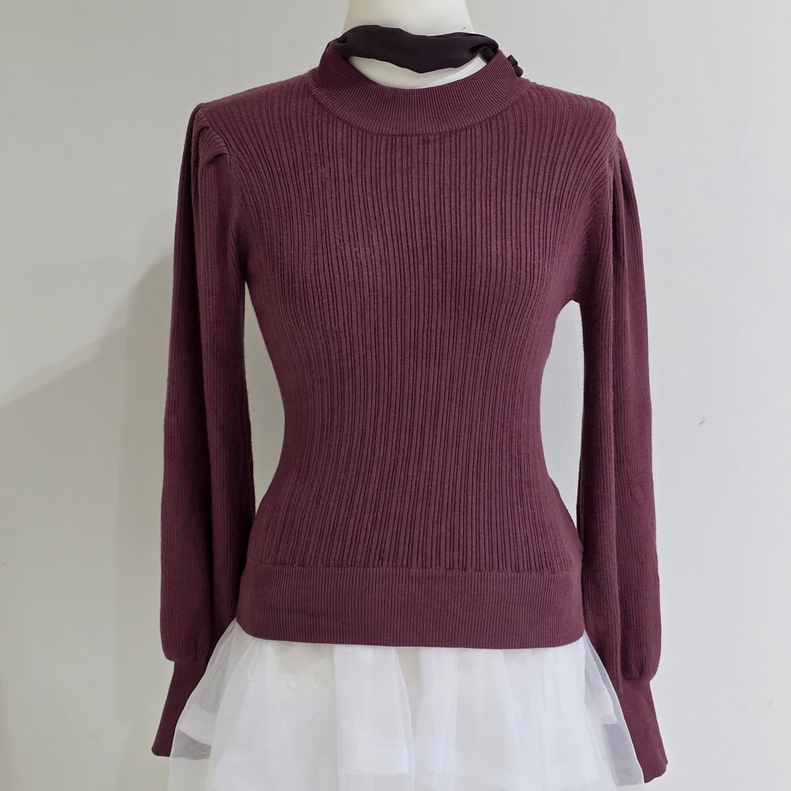 질스튜어트 일본 스나계st 리본 니트골지 상품이미지2