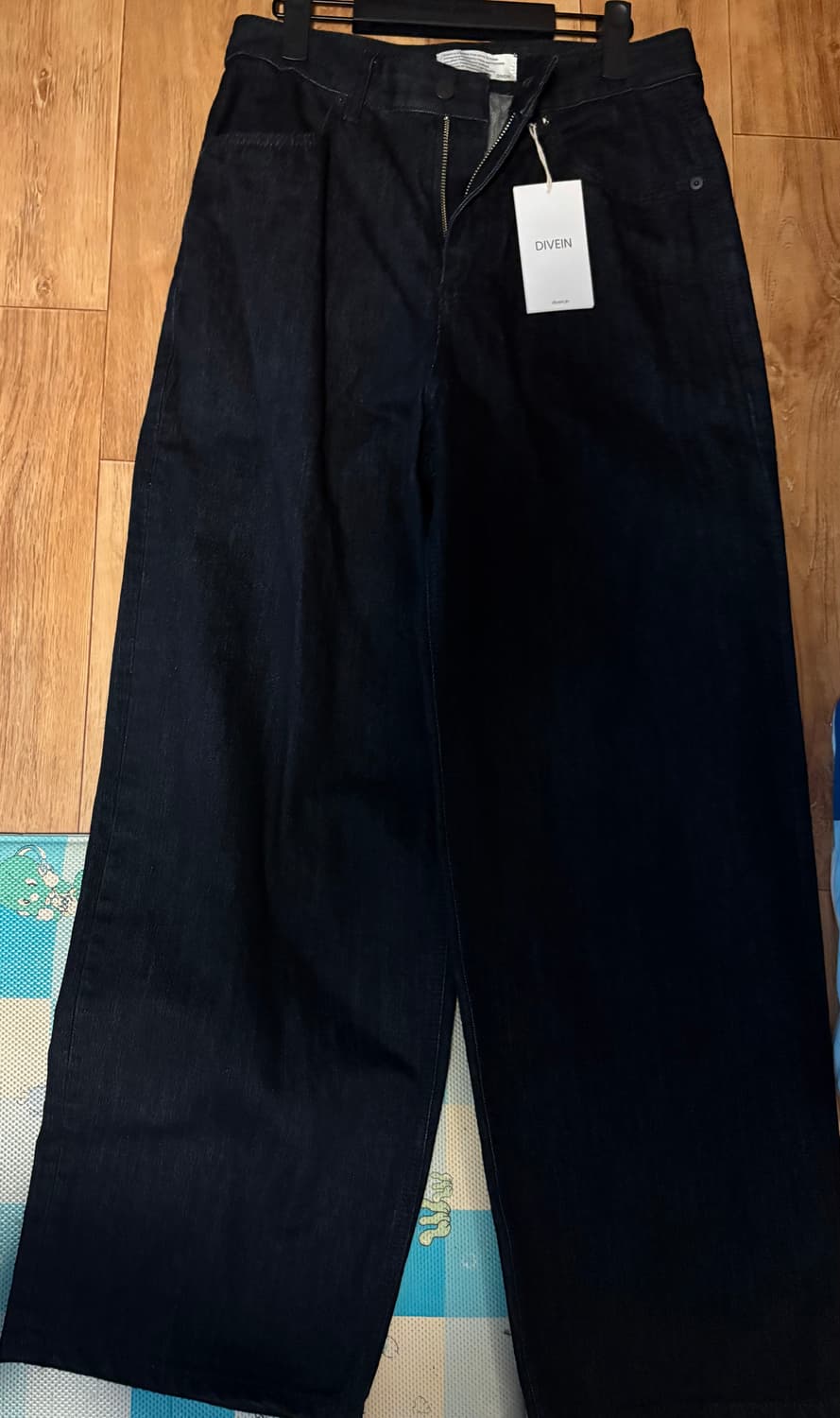 다이브인 와이드 데님 팬츠 (인디고) 0사이즈 상품이미지2