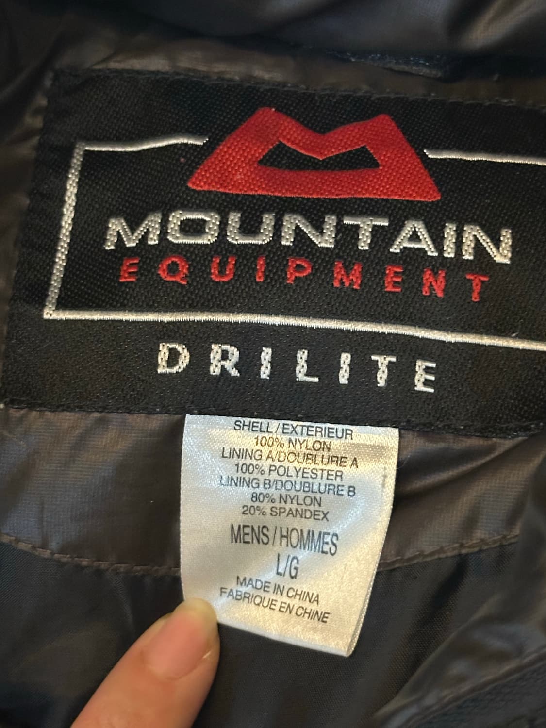 마운틴 이큅먼트 남성 패딩 L 다크브라운 상품이미지8