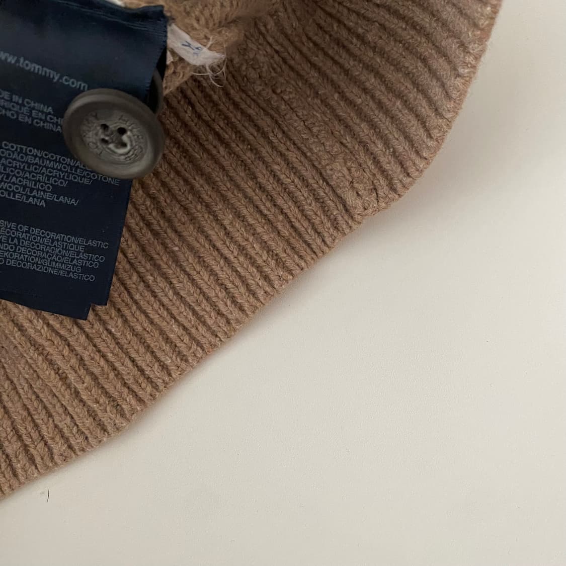 S) 타미힐피거반집업니트 A1008 상품이미지7