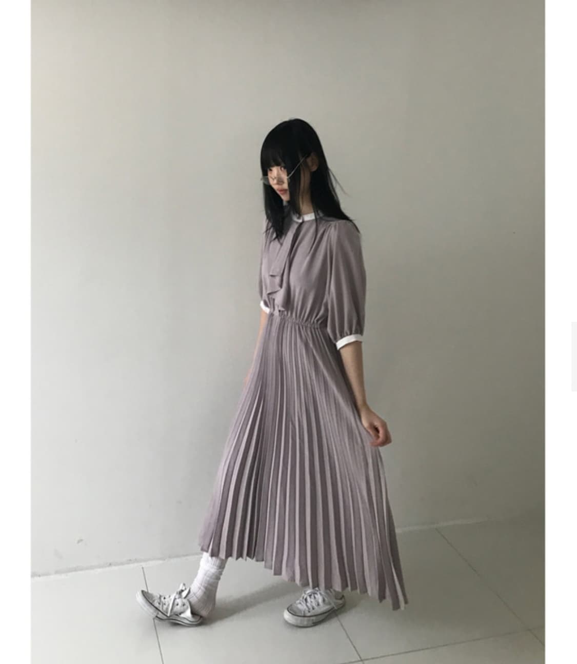 팜므뮤즈 빈티지 카라 원피스 상품이미지1