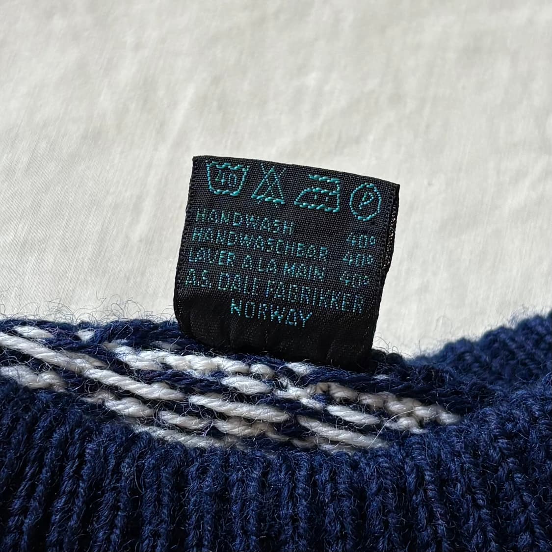 [S 48] 80s DALE OF NORWAY 노르딕 울 니트 스웨터 상품이미지4