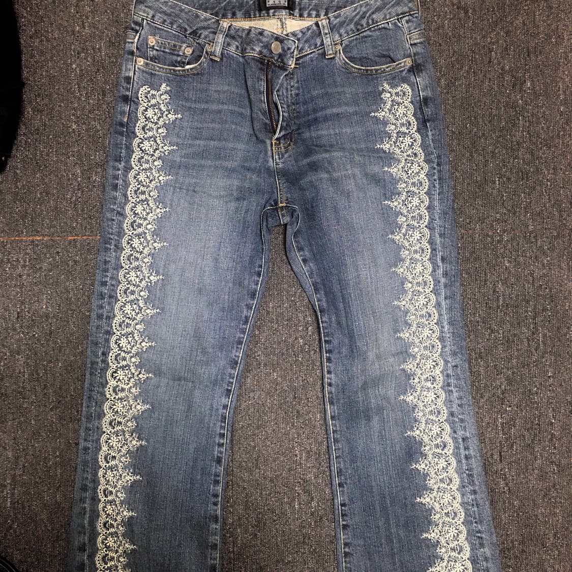 레이스 청바지 상품이미지4