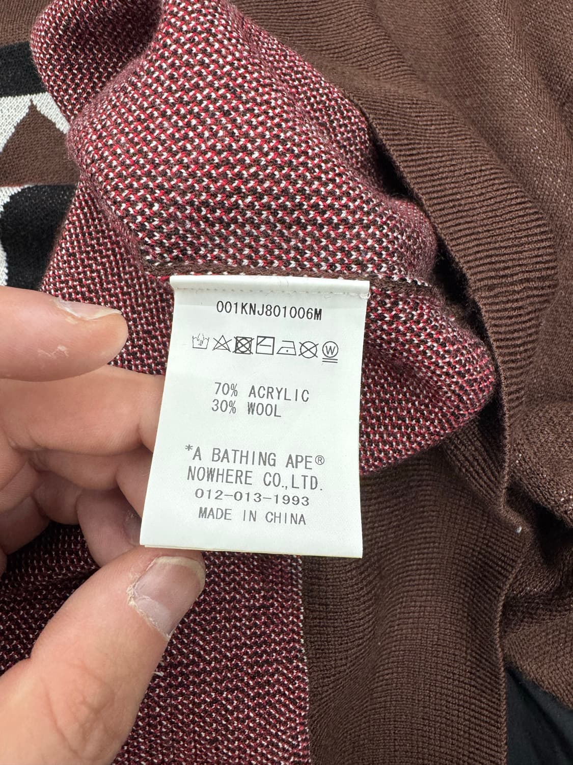 베이프 니트 상품이미지4