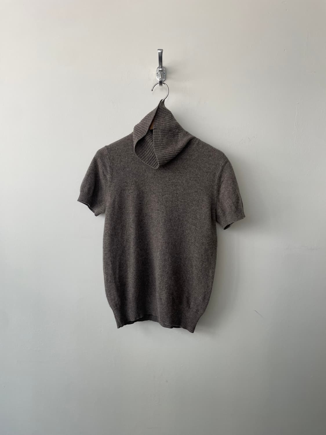 vintage short sleeve turtle neck knit 상품이미지1