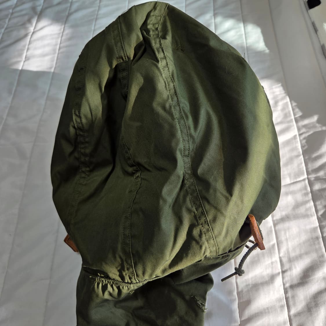 [새 것]m65 피시테일파카 오리지널 개파카 후드 모자 상품이미지4