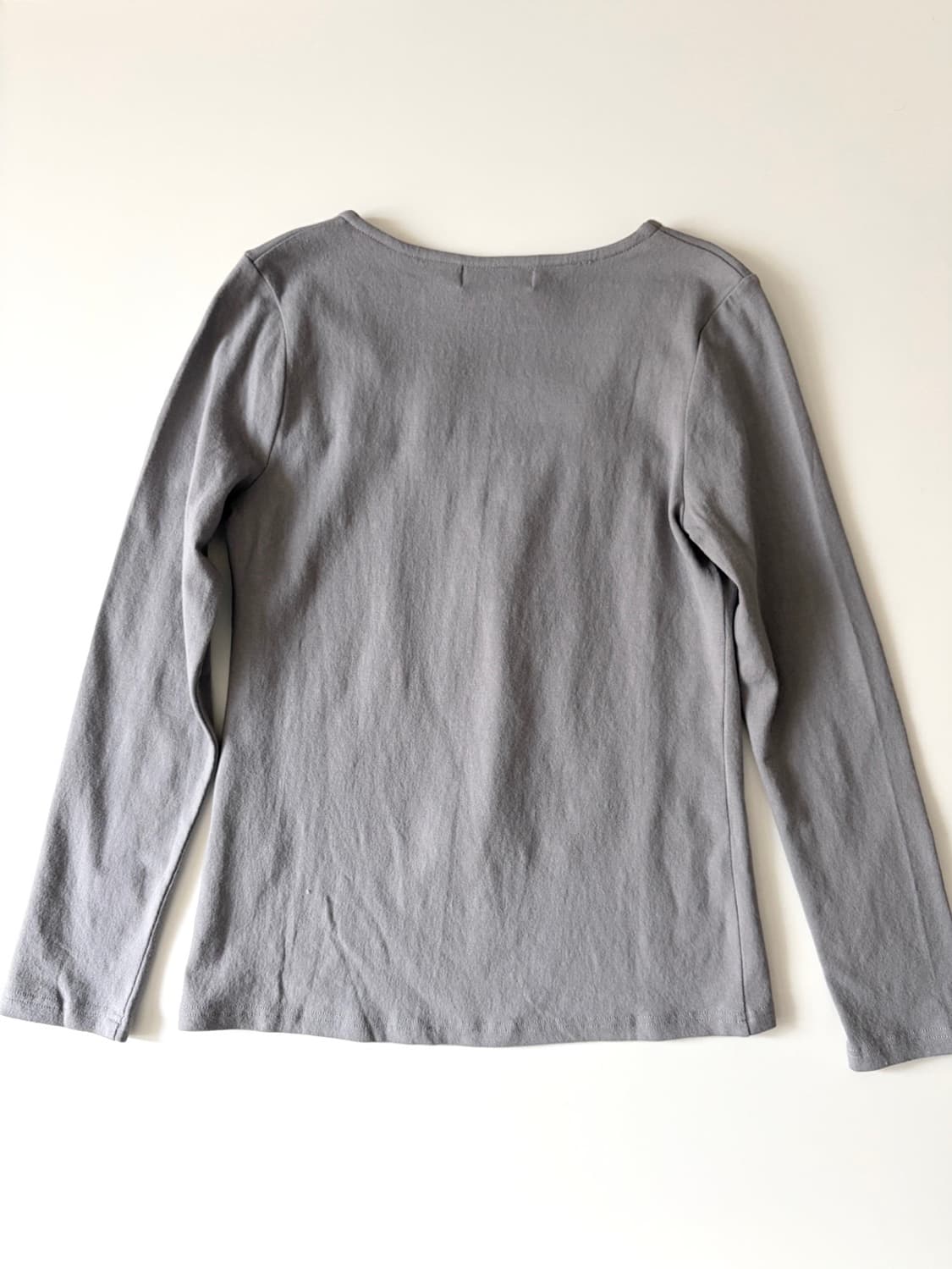 square neck long sleeve top 상품이미지7