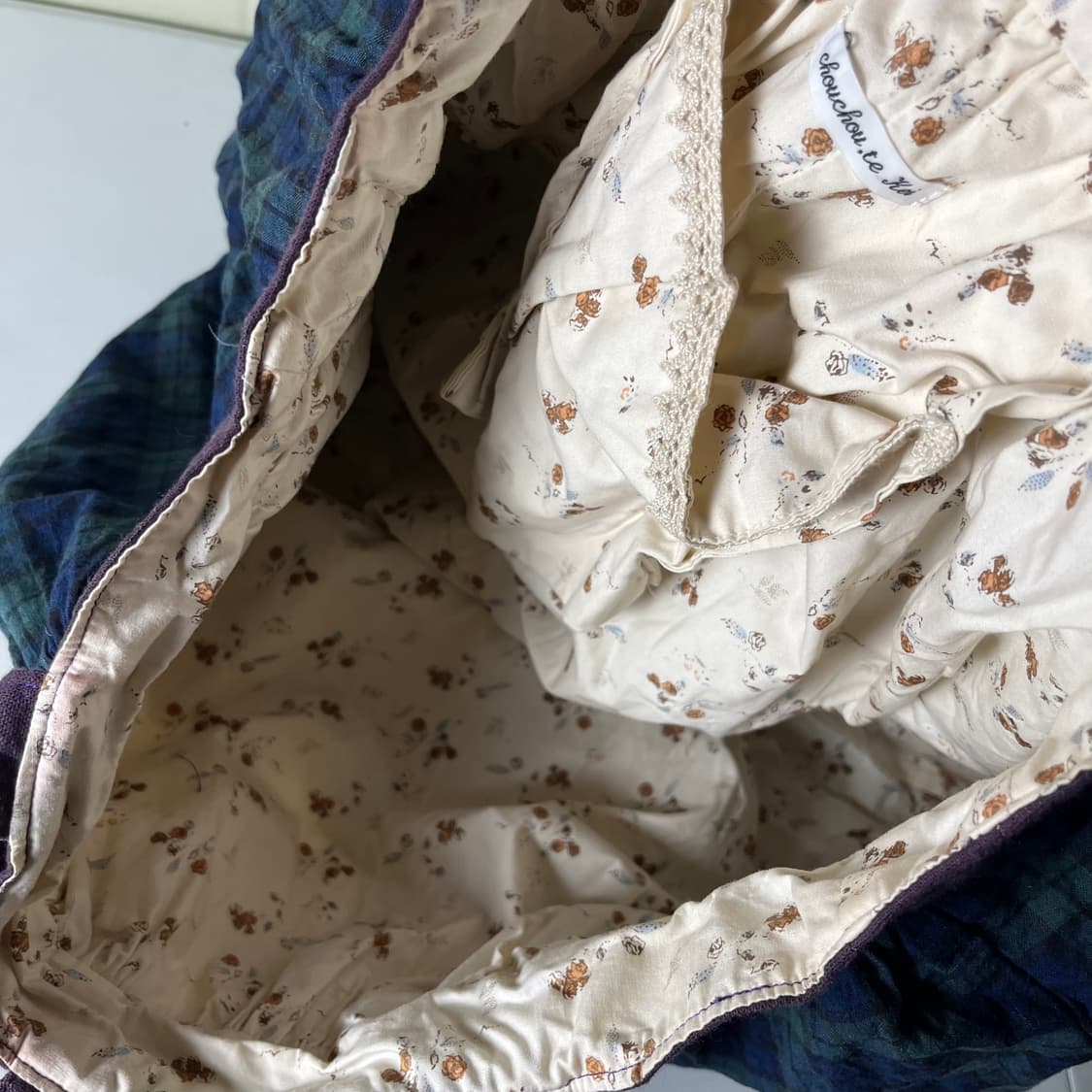 [JPN] 빈티지 모리걸 패치워크 숄더백 상품이미지4