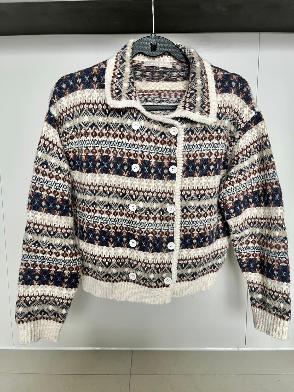 노르딕 앙고라 니트 상품이미지1