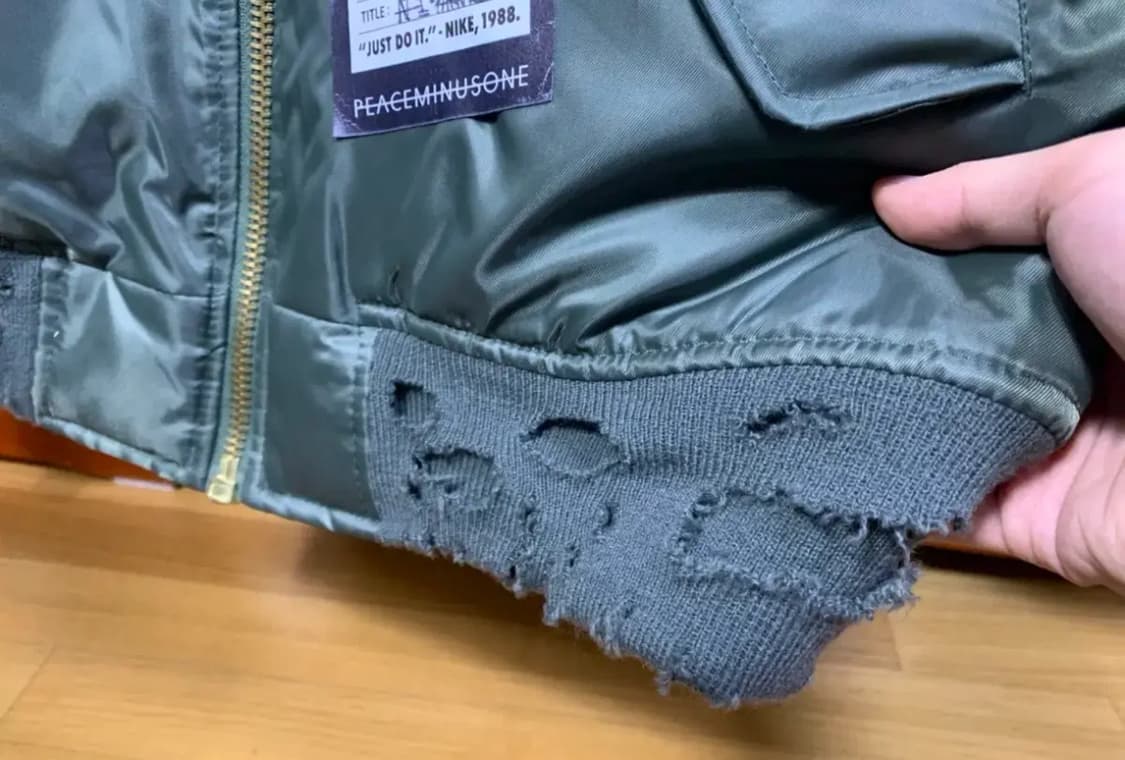 로스코 항공점퍼 팝니다 (지디 커스텀 버젼) 상품이미지5