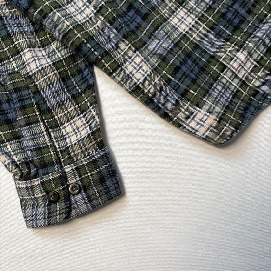 [L] 엘엘빈 체크패턴 셔츠 (green/beige) 상품이미지5