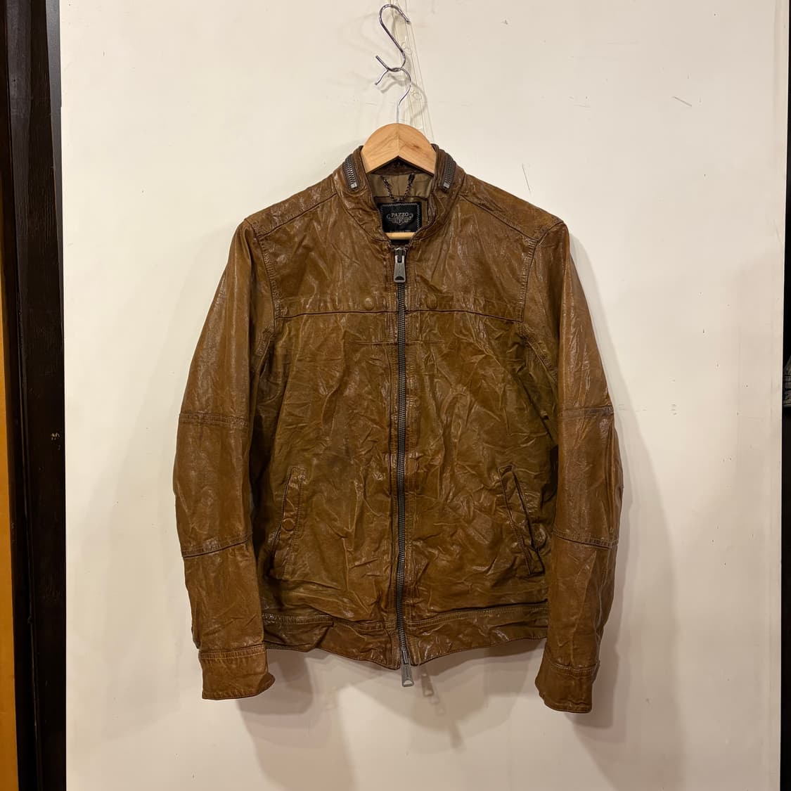 Pazzo goat skin 고트레더 자켓 상품이미지1