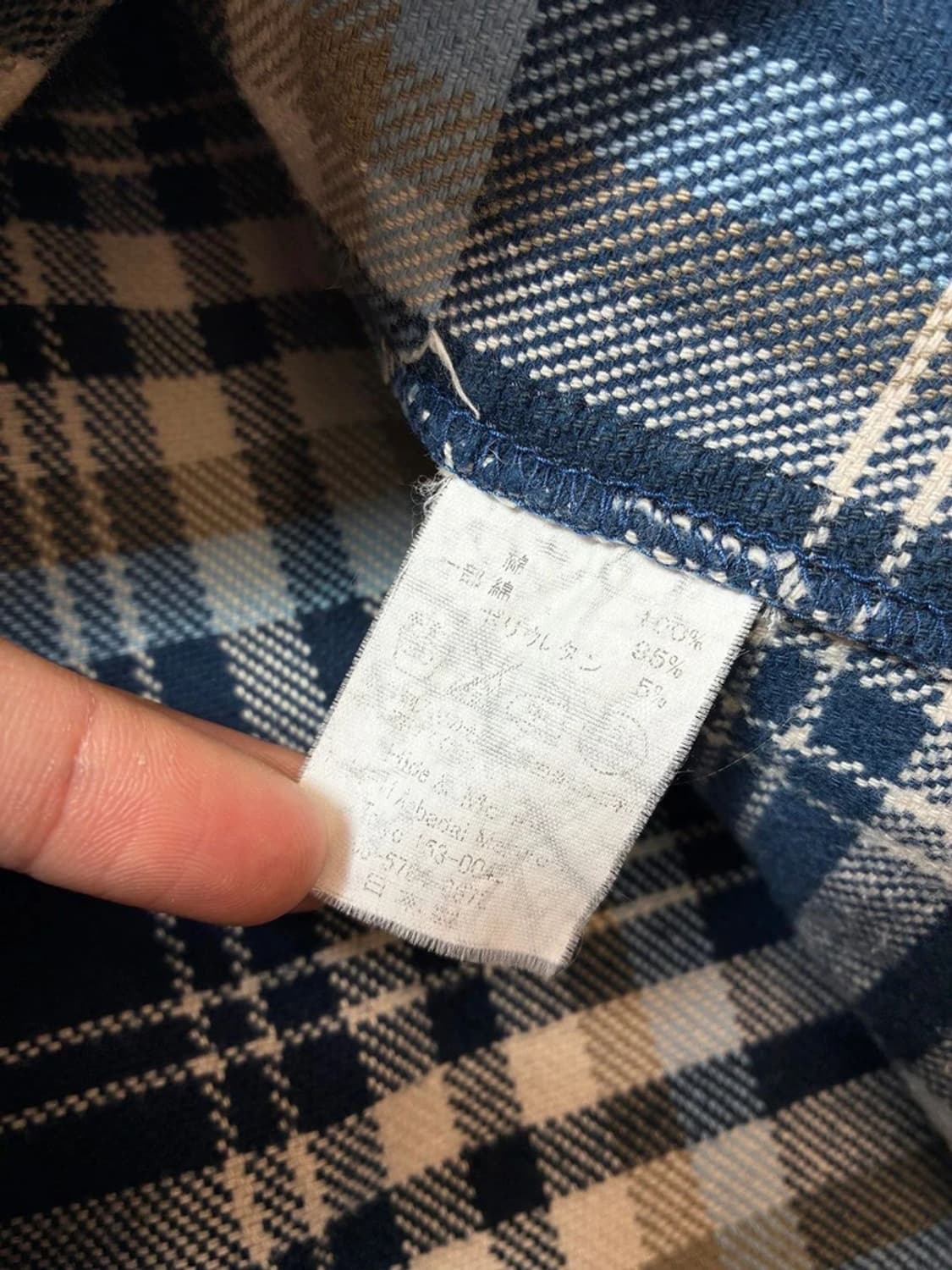 페달레드 PEDALED 00's 재팬 후디 체크 자켓 PN8931 상품이미지8